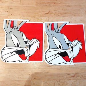 Vtg 1993 Bugs Bunny Place Mat~ set of 2